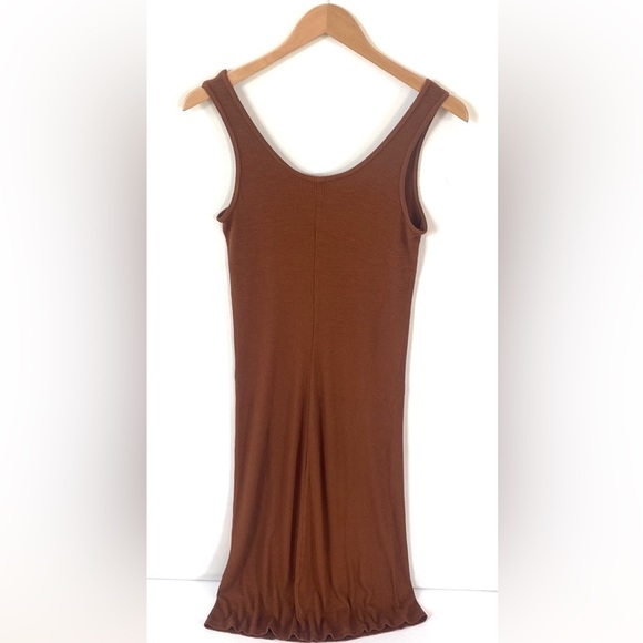 (A53) MONROW Supersoft Rib Tank Dress in Caramel, Color: Caramel, Size XL, NWT - Picture 16 of 16